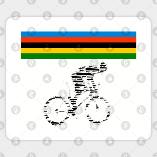 campeón del mundo ciclismo Sticker by vintagejoa